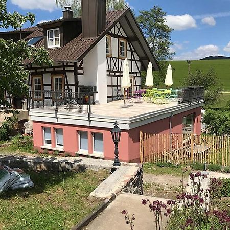 Ferienwohnungen Grundmuehle Nordheim vor der Rhön Buitenkant foto