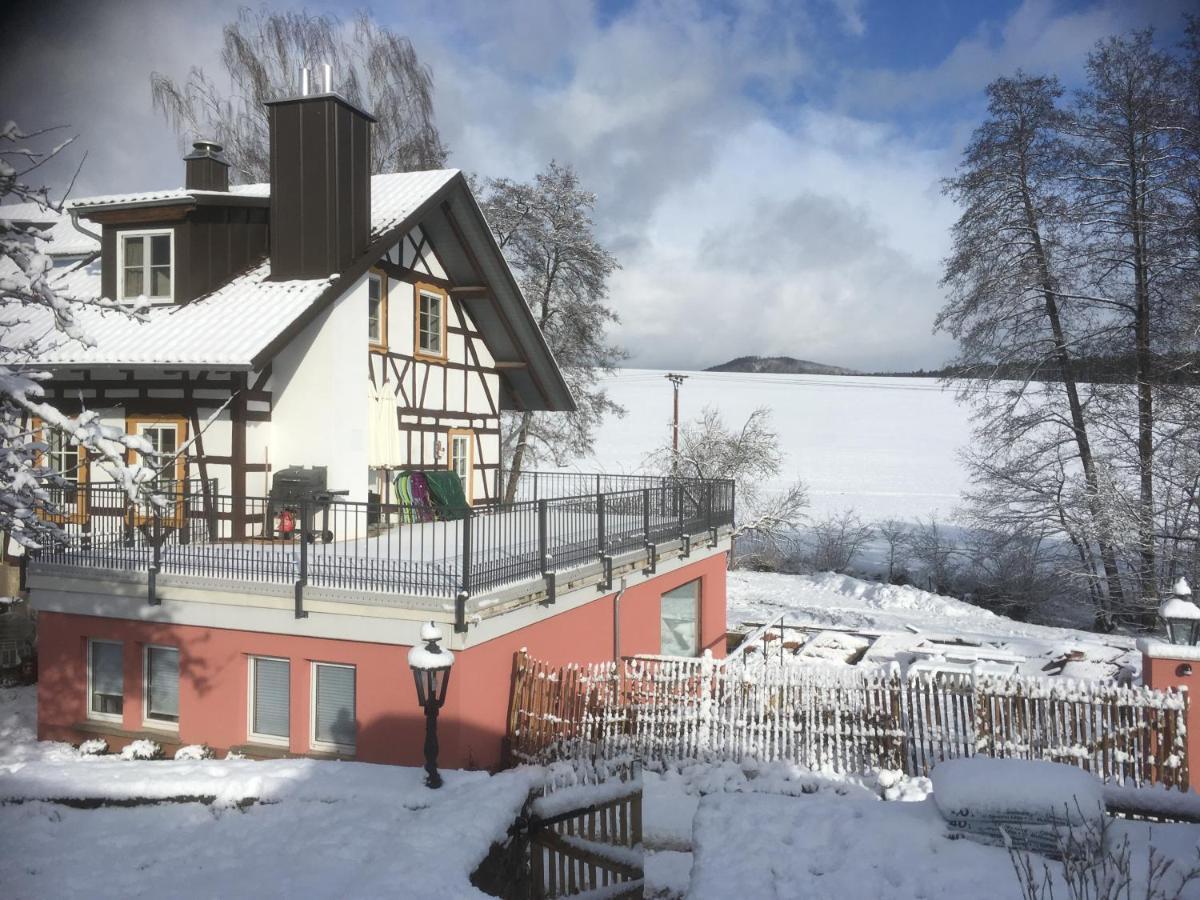 Ferienwohnungen Grundmuehle Nordheim vor der Rhön Buitenkant foto