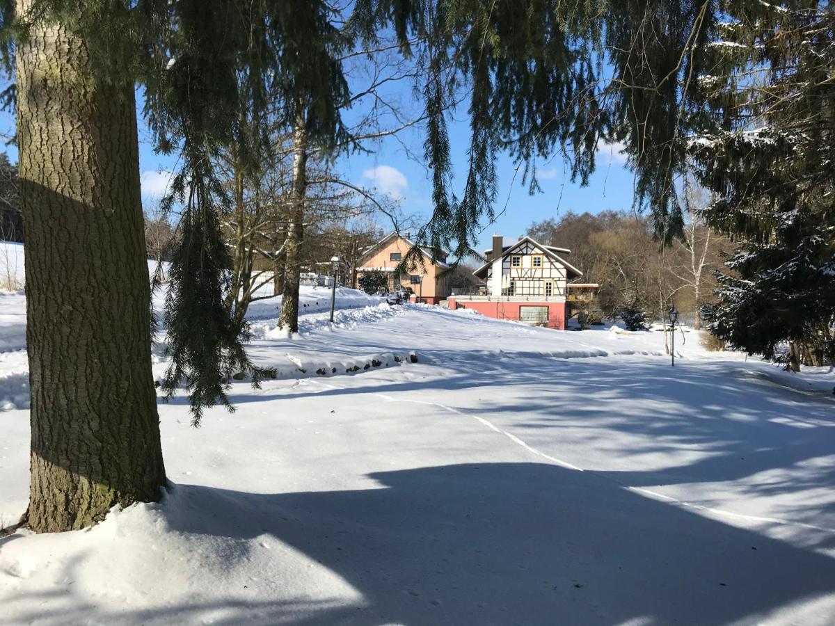 Ferienwohnungen Grundmuehle Nordheim vor der Rhön Buitenkant foto