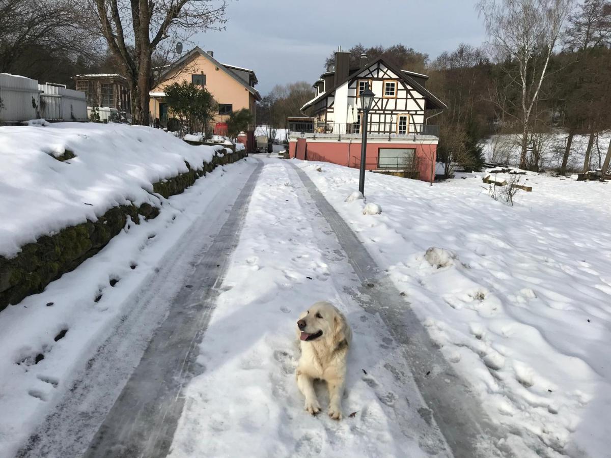 Ferienwohnungen Grundmuehle Nordheim vor der Rhön Buitenkant foto